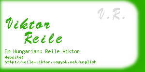 viktor reile business card